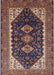 Mid-Century Modern Camel Brown Oriental Rug, urb2119