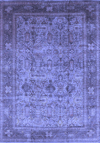 Oriental Blue Industrial Rug, urb2120blu