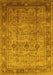 Oriental Yellow Industrial Rug, urb2120yw