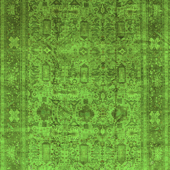 Oriental Green Industrial Rug, urb2120grn