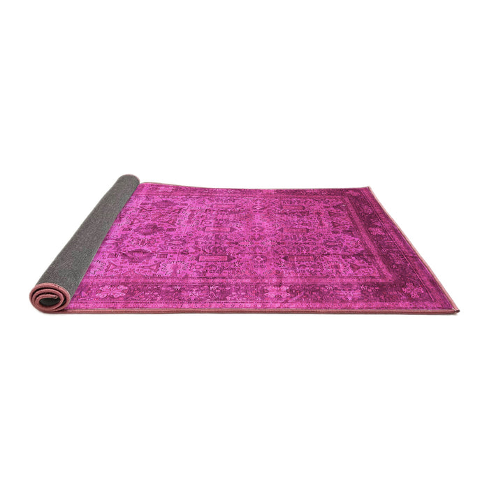Sideview of Oriental Pink Industrial Rug, urb2120pnk