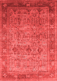 Oriental Red Industrial Rug, urb2120red