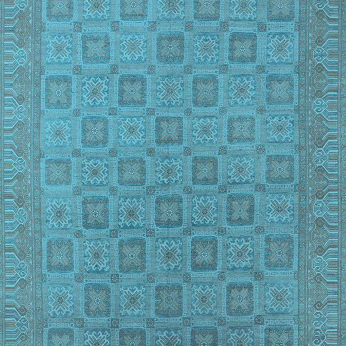 Oriental Light Blue Industrial Rug, urb2121lblu