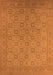 Oriental Orange Industrial Rug, urb2121org