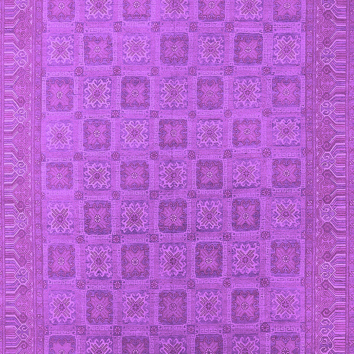 Machine Washable Oriental Purple Industrial Area Rugs, wshurb2121pur