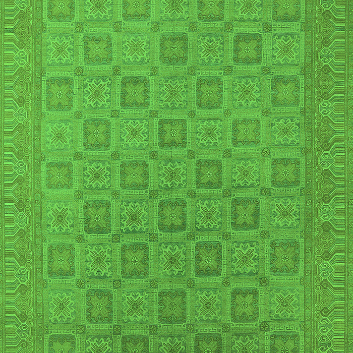 Oriental Green Industrial Rug, urb2121grn