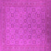 Square Oriental Pink Industrial Rug, urb2121pnk