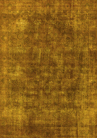 Oriental Yellow Industrial Rug, urb2122yw