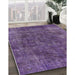 Machine Washable Industrial Modern Purple Rug in a Family Room, wshurb2122