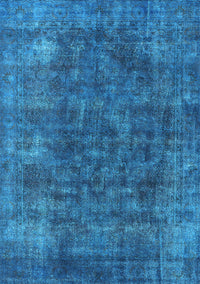 Oriental Light Blue Industrial Rug, urb2122lblu