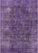 Mid-Century Modern Purple Oriental Rug, urb2122