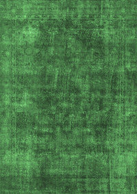 Oriental Emerald Green Industrial Rug, urb2122emgrn