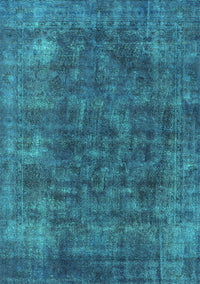 Oriental Turquoise Industrial Rug, urb2122turq