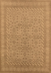 Oriental Brown Industrial Rug, urb2123brn