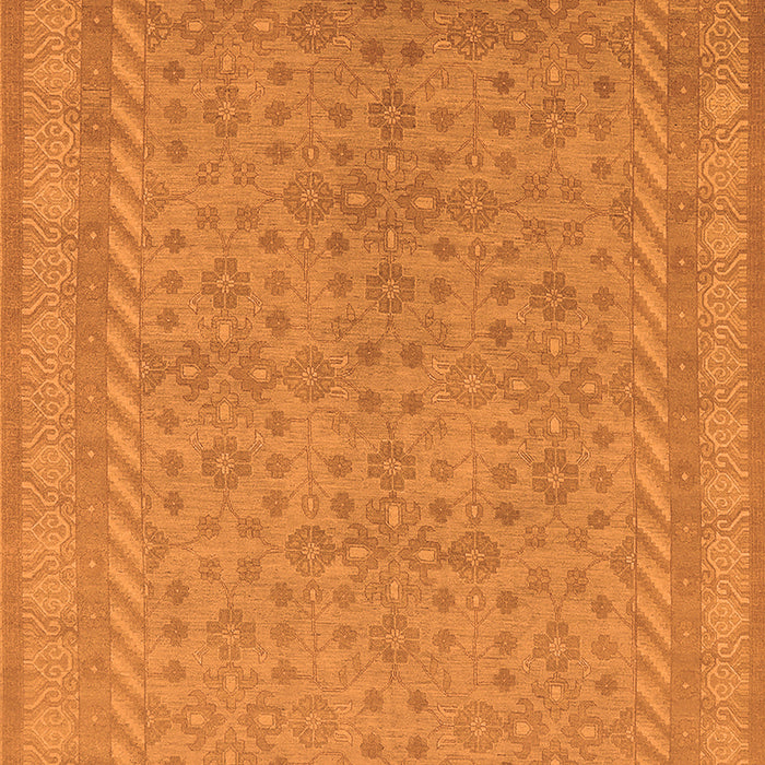 Oriental Orange Industrial Rug, urb2123org