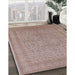 Machine Washable Industrial Modern Khaki Rose Pink Rug in a Family Room, wshurb2123