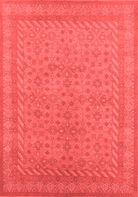 Oriental Red Industrial Rug, urb2123red