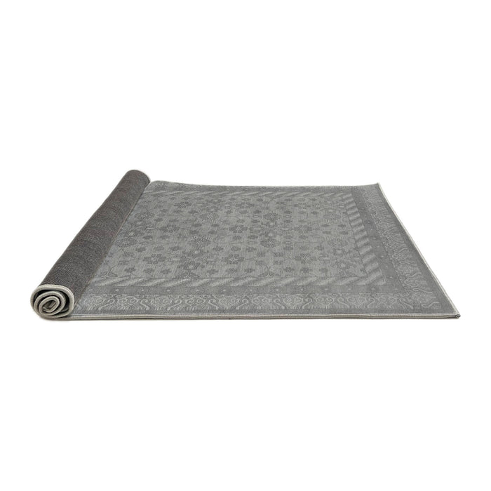 Sideview of Oriental Gray Industrial Rug, urb2123gry
