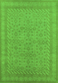 Oriental Green Industrial Rug, urb2123grn