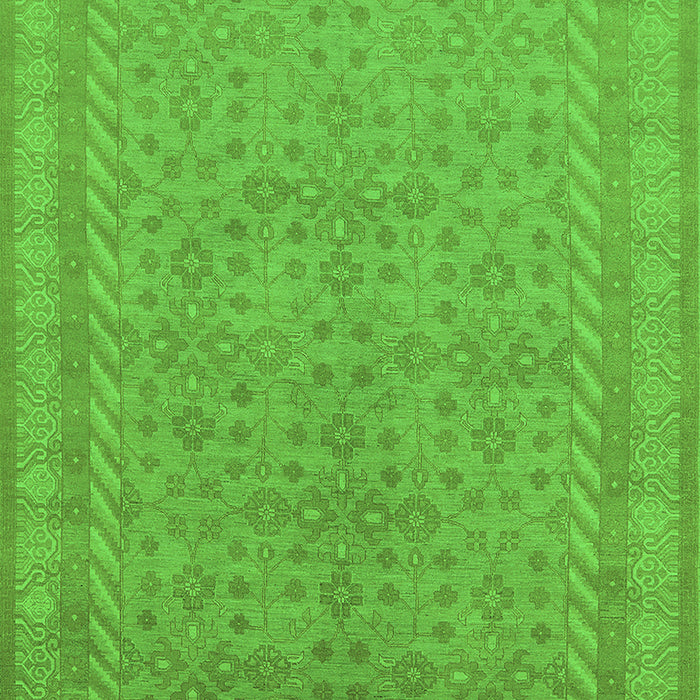 Oriental Green Industrial Rug, urb2123grn
