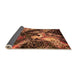 Sideview of Oriental Orange Industrial Rug, urb2124org