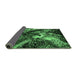 Sideview of Oriental Emerald Green Industrial Rug, urb2124emgrn