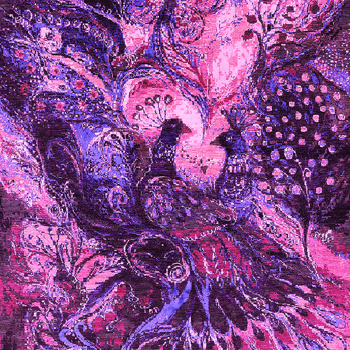 Oriental Pink Industrial Rug, urb2124pnk