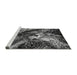 Sideview of Machine Washable Oriental Gray Industrial Rug, wshurb2124gry