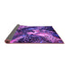 Sideview of Oriental Purple Industrial Rug, urb2124pur