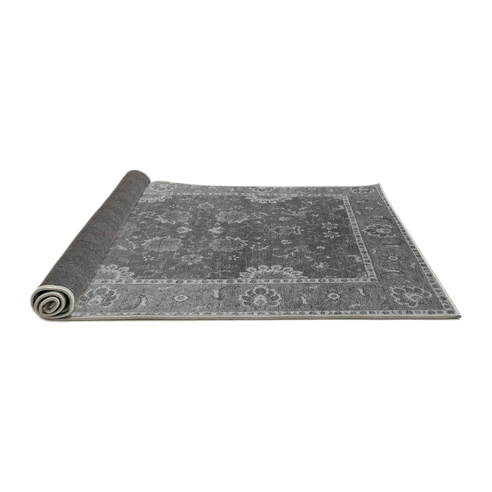 Sideview of Oriental Gray Industrial Rug, urb2125gry