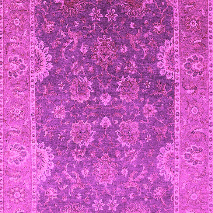 Machine Washable Oriental Pink Industrial Rug, wshurb2125pnk