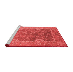 Industrial Red Washable Rugs