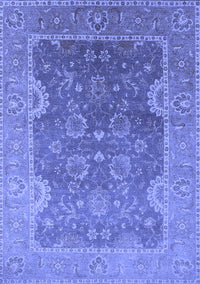 Oriental Blue Industrial Rug, urb2125blu