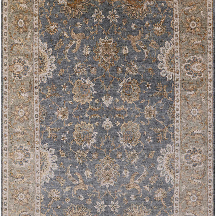 Mid-Century Modern Puce Purple Oriental Rug, urb2125