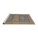 Sideview of Machine Washable Industrial Modern Puce Purple Rug, wshurb2126