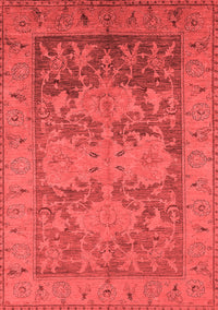 Oriental Red Industrial Rug, urb2126red