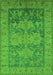 Oriental Green Industrial Rug, urb2126grn