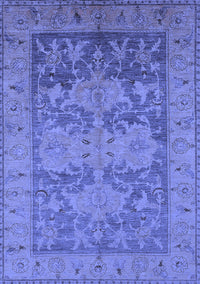 Oriental Blue Industrial Rug, urb2126blu