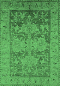 Oriental Emerald Green Industrial Rug, urb2126emgrn