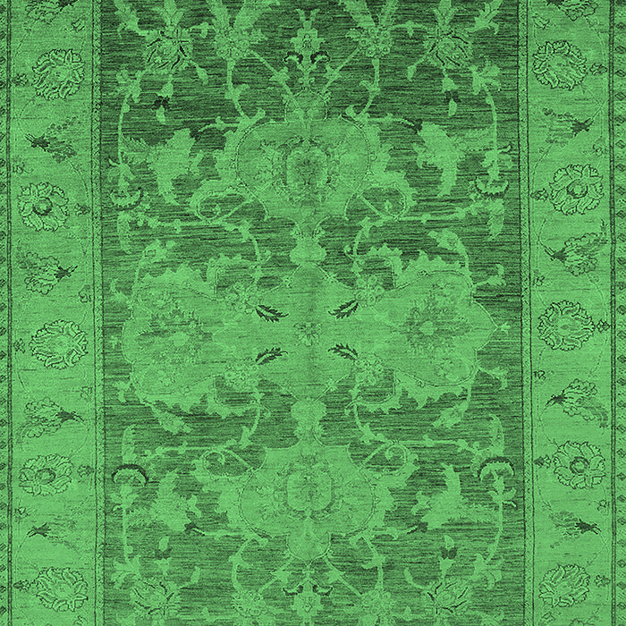 Oriental Emerald Green Industrial Rug, urb2126emgrn