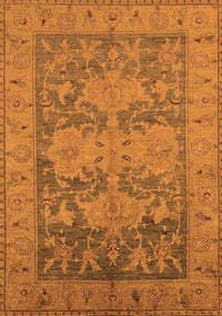 Oriental Orange Industrial Rug, urb2126org