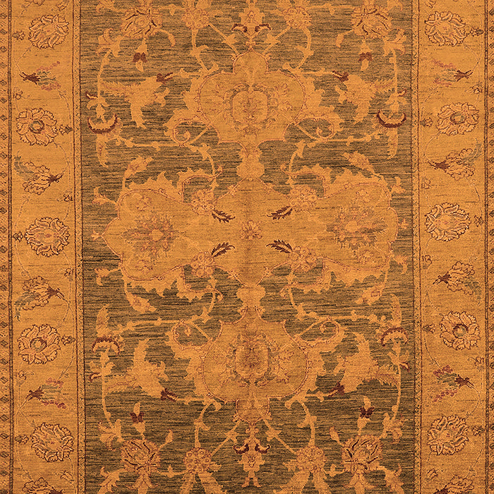 Oriental Orange Industrial Rug, urb2126org