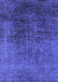 Oriental Blue Industrial Rug, urb2127blu