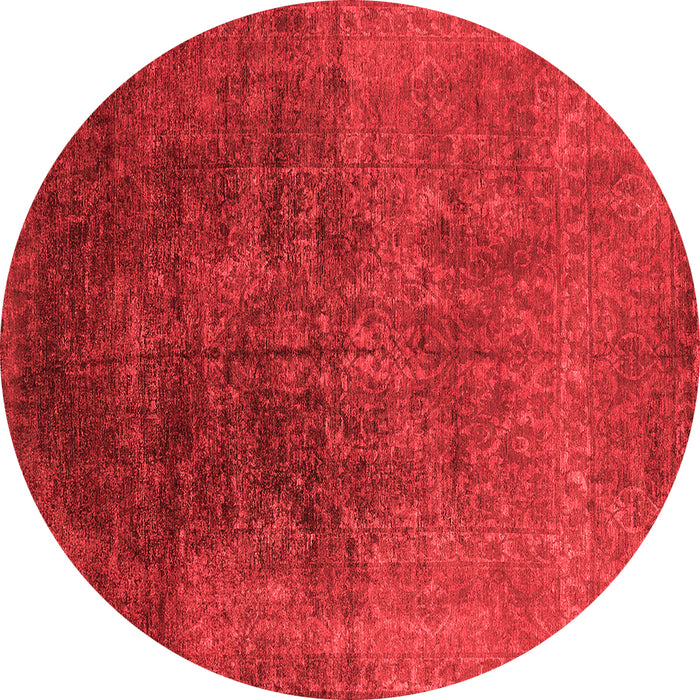 Machine Washable Oriental Red Industrial Rug, wshurb2127red