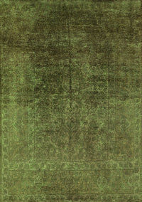 Oriental Green Industrial Rug, urb2127grn