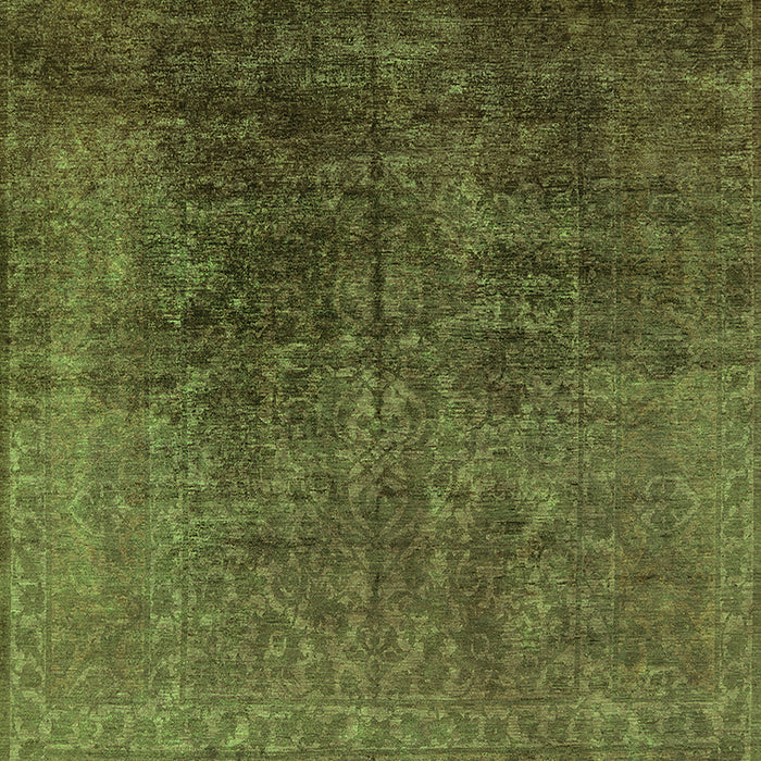 Oriental Green Industrial Rug, urb2127grn