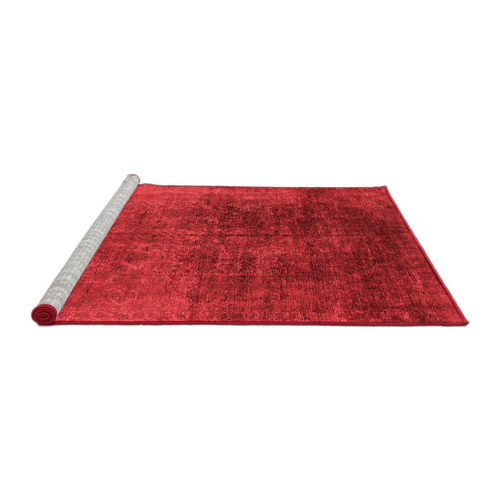 Industrial Red Washable Rugs