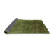 Sideview of Oriental Green Industrial Rug, urb2127grn