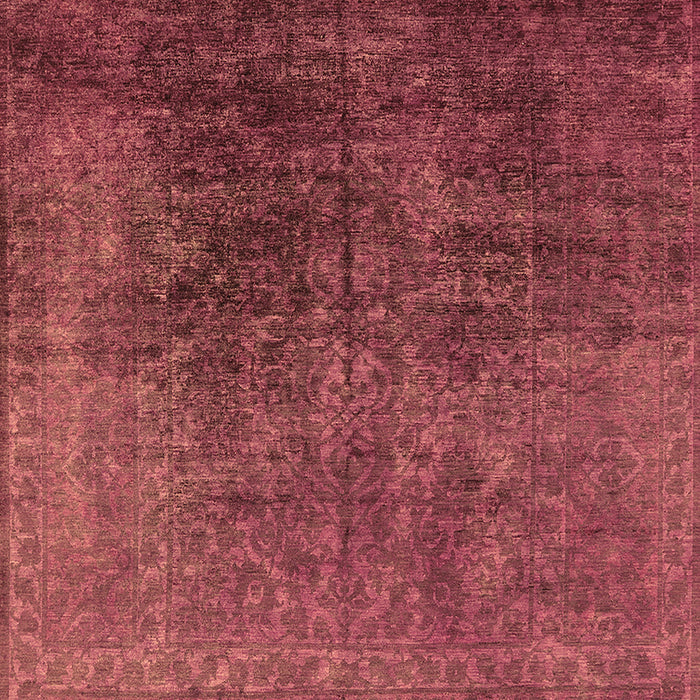 Machine Washable Oriental Brown Industrial Rug, wshurb2127brn