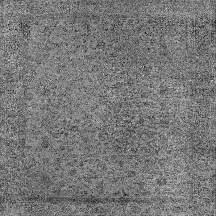 Square Oriental Gray Industrial Rug, urb2128gry